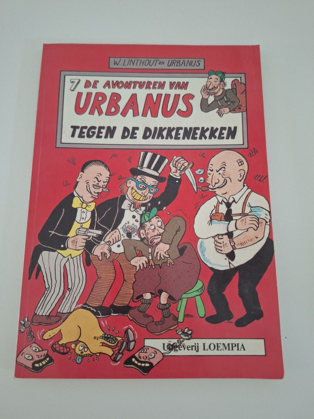 urbanus  strip nr 7., Linthout en Urbanus, Eén stripboek, Ophalen, Gelezen