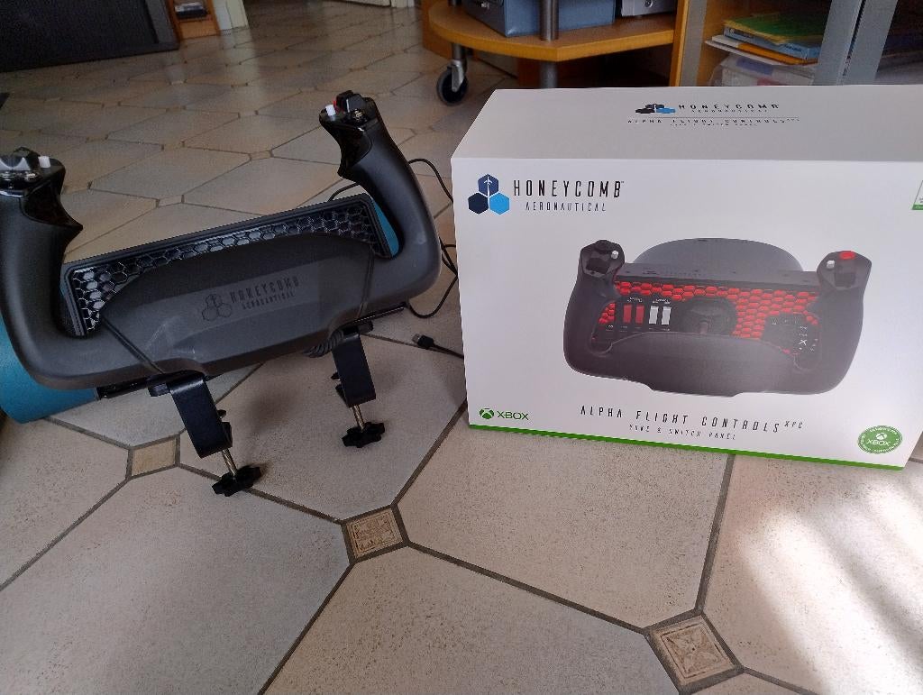 Honeycomb Aeronautical Alpha Flight Controls Yoke, Computers en Software, Verzenden, Zo goed als nieuw, Honeycomb