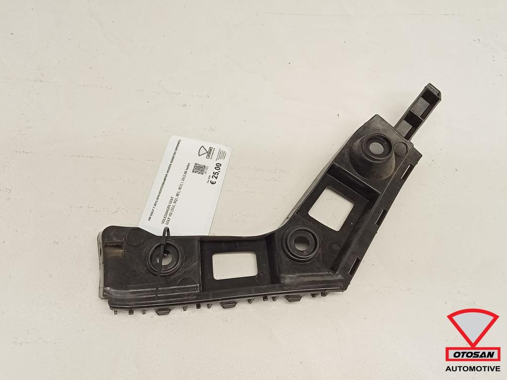 VW Golf 7 2013-2019 Lnks Achterbumper houder 5G6807393 ORIGI, Auto-onderdelen, Carrosserie, Gebruikt, Volkswagen, Volkswagen AG