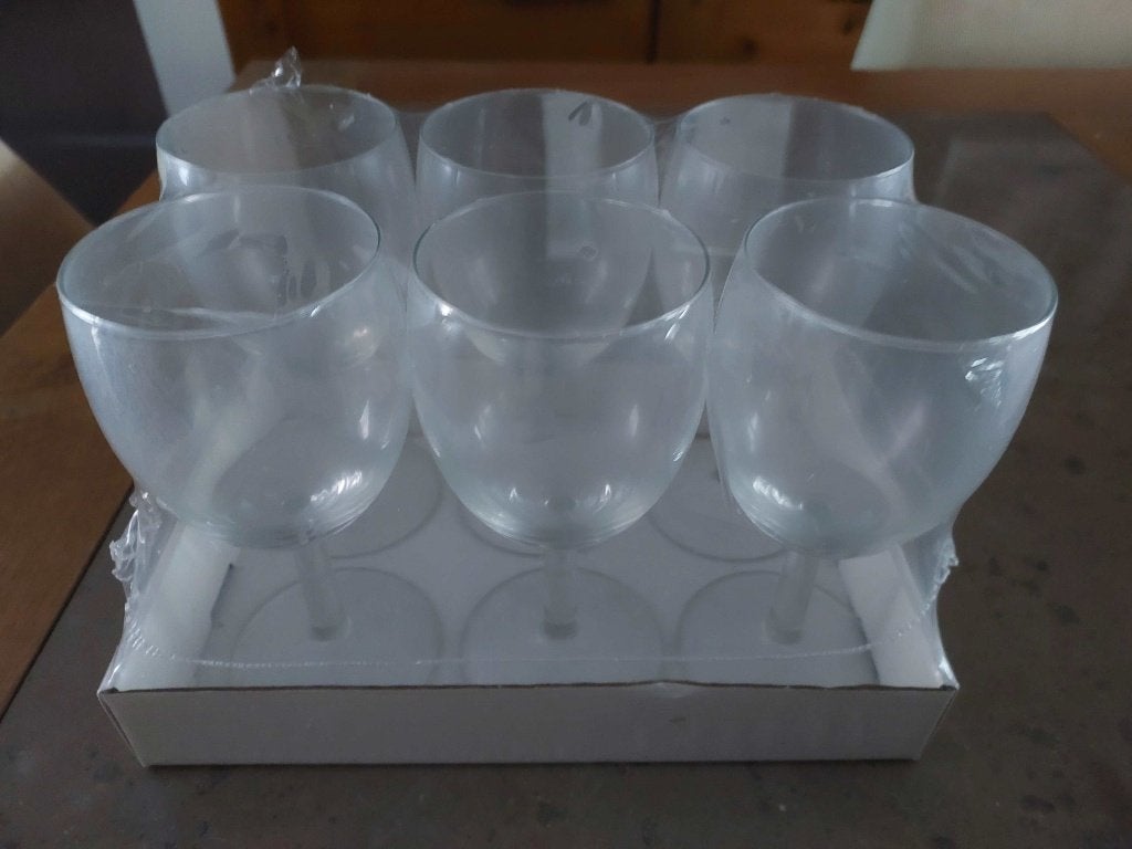 wijnglazen, Verzamelen, Glas en Drinkglazen, Ophalen, Nieuw