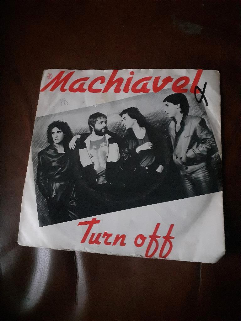 45T Machiavel : Turn off (Belpop), CD & DVD, Enlèvement ou Envoi