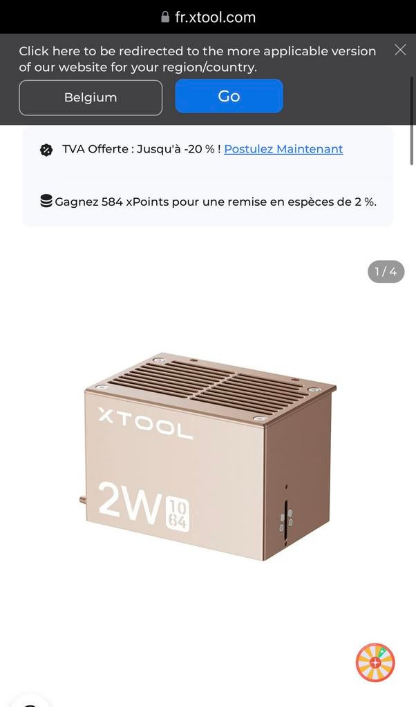 Recherche module laser xtool S1, Enlèvement ou Envoi, Neuf