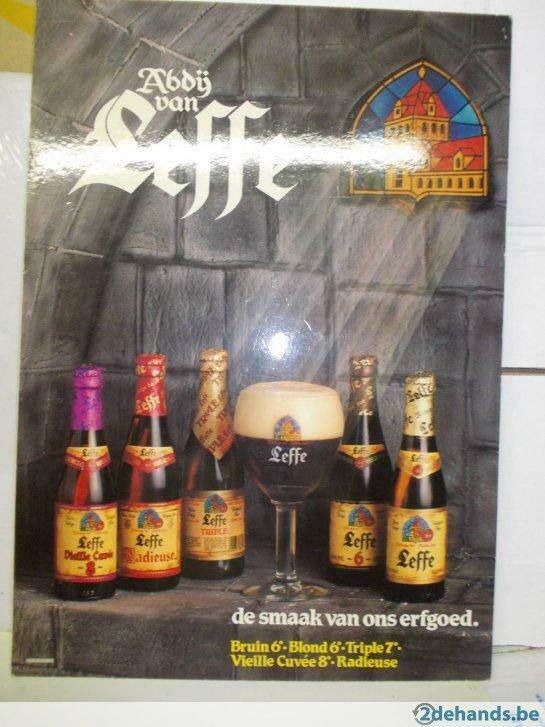 Beersign.Reclame.Leffe.Abdijbier, Ophalen of Verzenden, Gebruikt