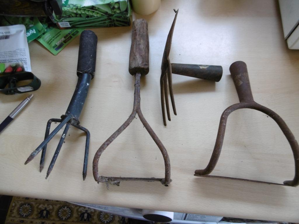 vieux petit matériel de jardin, un peu de tout, Enlèvement ou Envoi