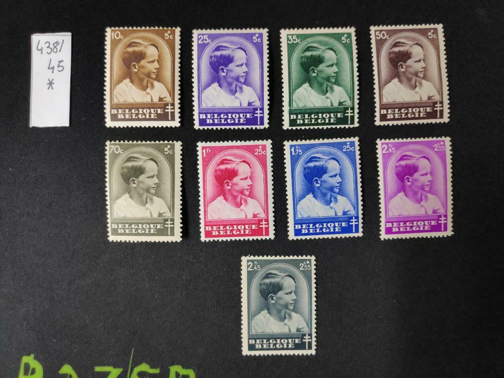 OBP 447/54 x met plakker, Orginele gom, Ophalen of Verzenden, Zonder stempel, Postfris