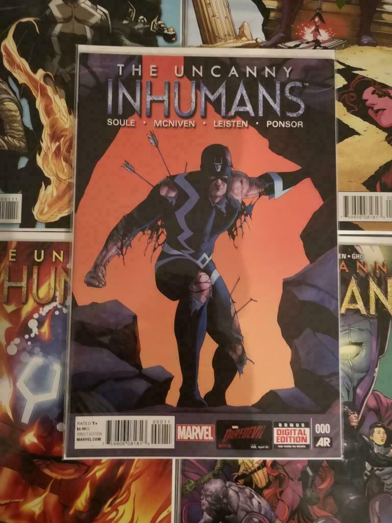 the Uncanny Inhumans #0, 1-20 + Annual #1 (22 comics), Complete serie of reeks, Ophalen of Verzenden, Nieuw