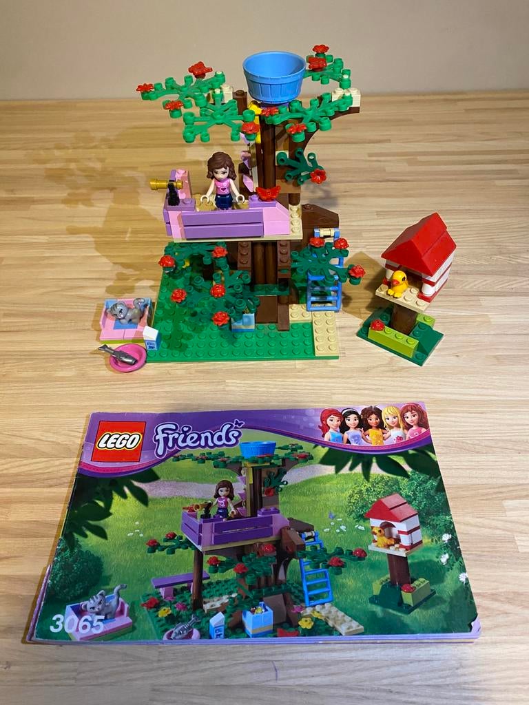 LEGO Friends 3065 Olivia's Boomhut, Enlèvement, Utilisé, Ensemble complet, Lego