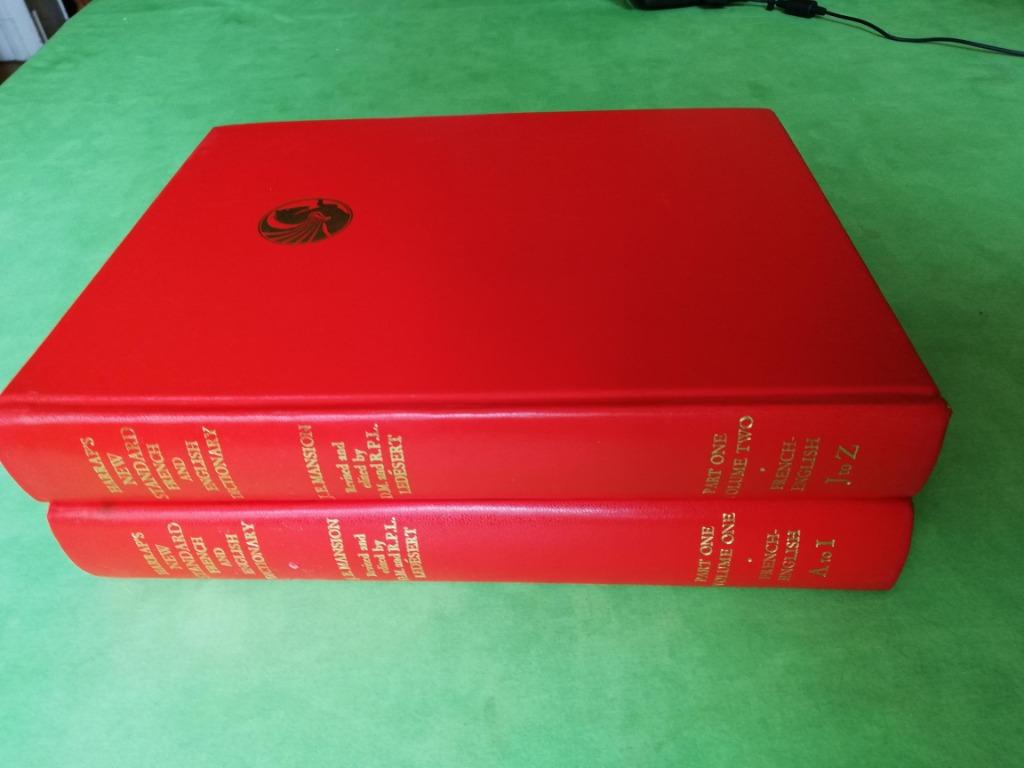 Harrap's New Standard French AND English Dictionary 2 VOLUME, Livres, Enlèvement ou Envoi, Utilisé, Français, Autres éditeurs