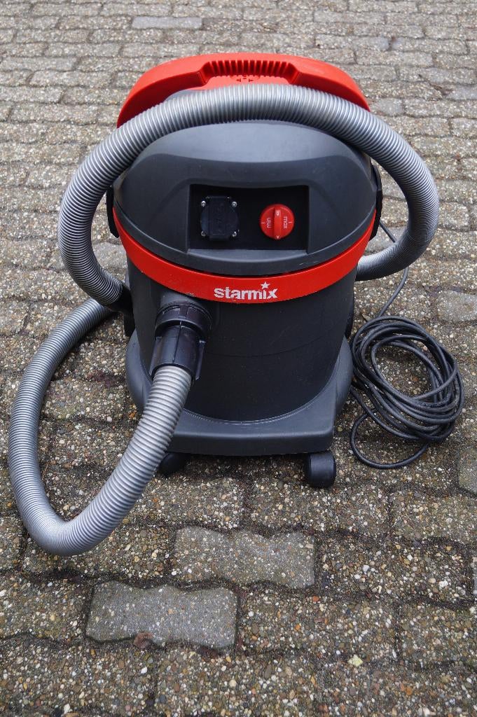 Industriële droog/nat stofzuiger Starmix 1400W, Enlèvement, Utilisé