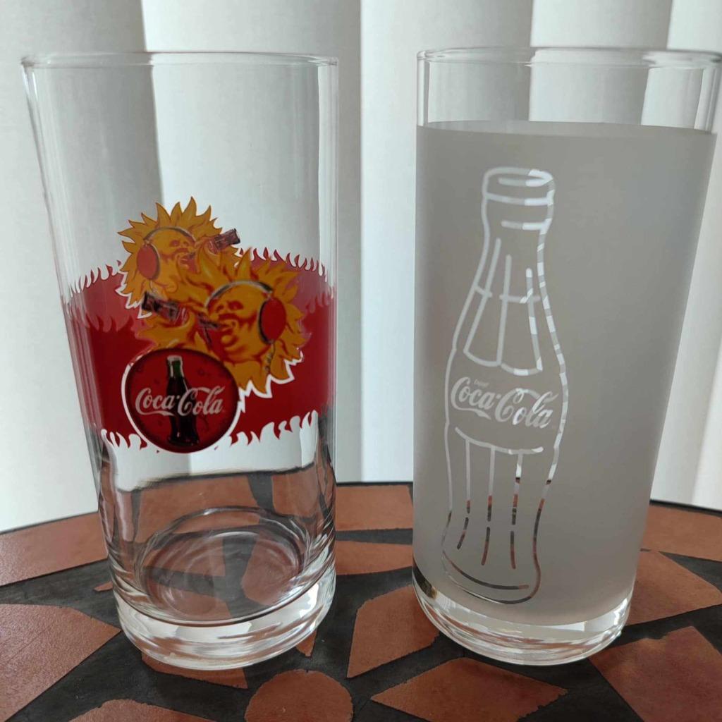 Coca cola glazen, Ophalen of Verzenden, Zo goed als nieuw, Gebruiksvoorwerp