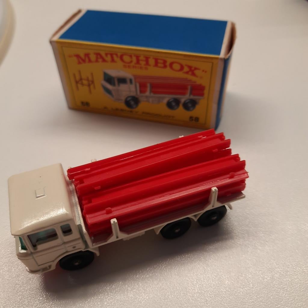 MATCHBOX nr.58NewModel: DAF GIRDER TRUCK. VINTAGE. MIB., Ophalen, Nieuw, Bus of Vrachtwagen, Matchbox