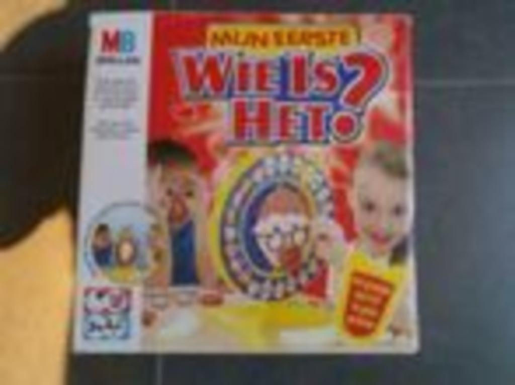 mijn eerste spel - wie is het?, Hobby en Vrije tijd, Gezelschapsspellen | Overige, Een of twee spelers, Ophalen, Zo goed als nieuw