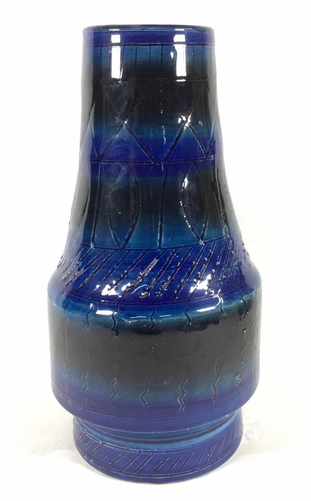 Aldo Londi Vintage modernist vaas Bitossi 1960’s Italië, Ophalen of Verzenden