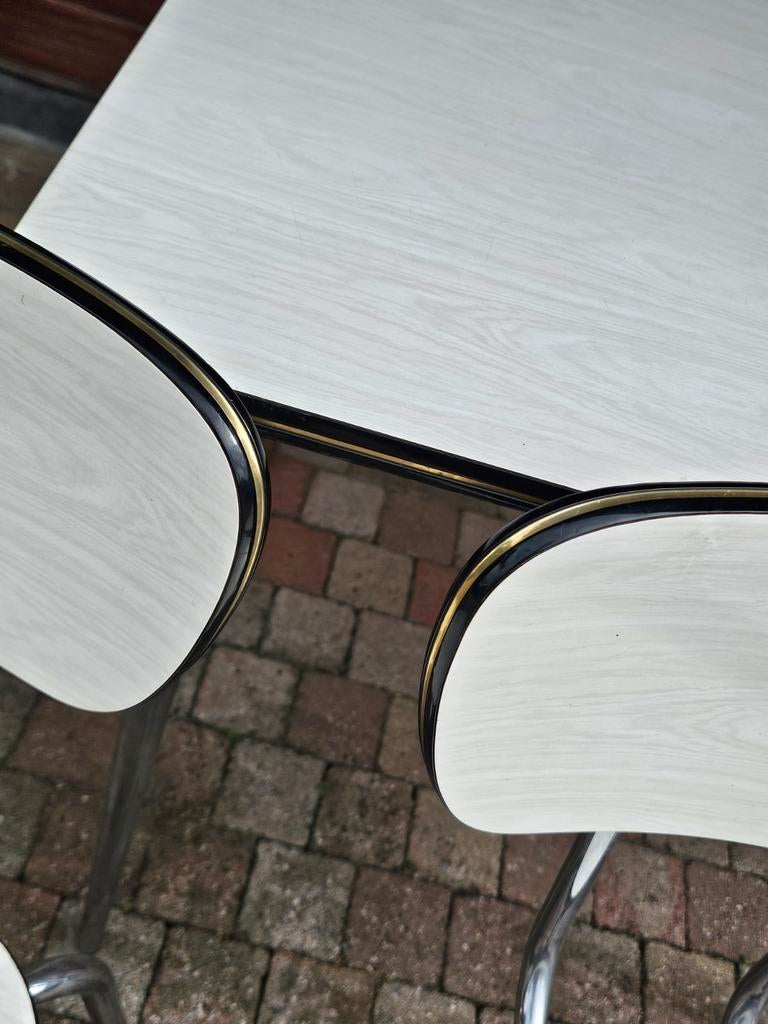 Formica set compleet - vintage retro design sixties, Enlèvement