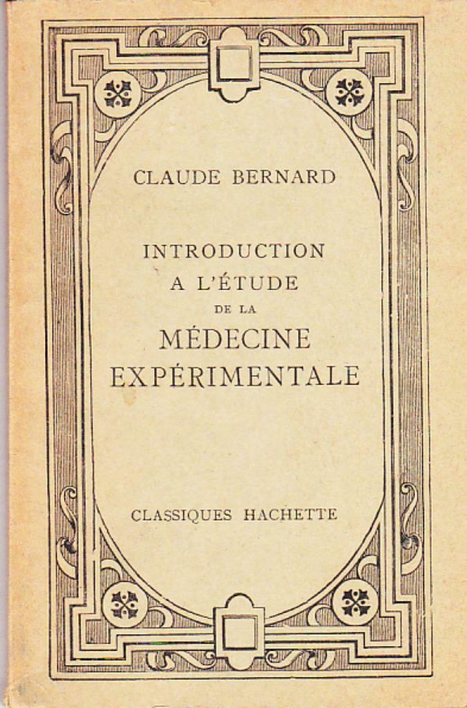 Claude Bernard; Introduction à l'étude de la médécine expéri, Envoi, Comme neuf, Sciences naturelles