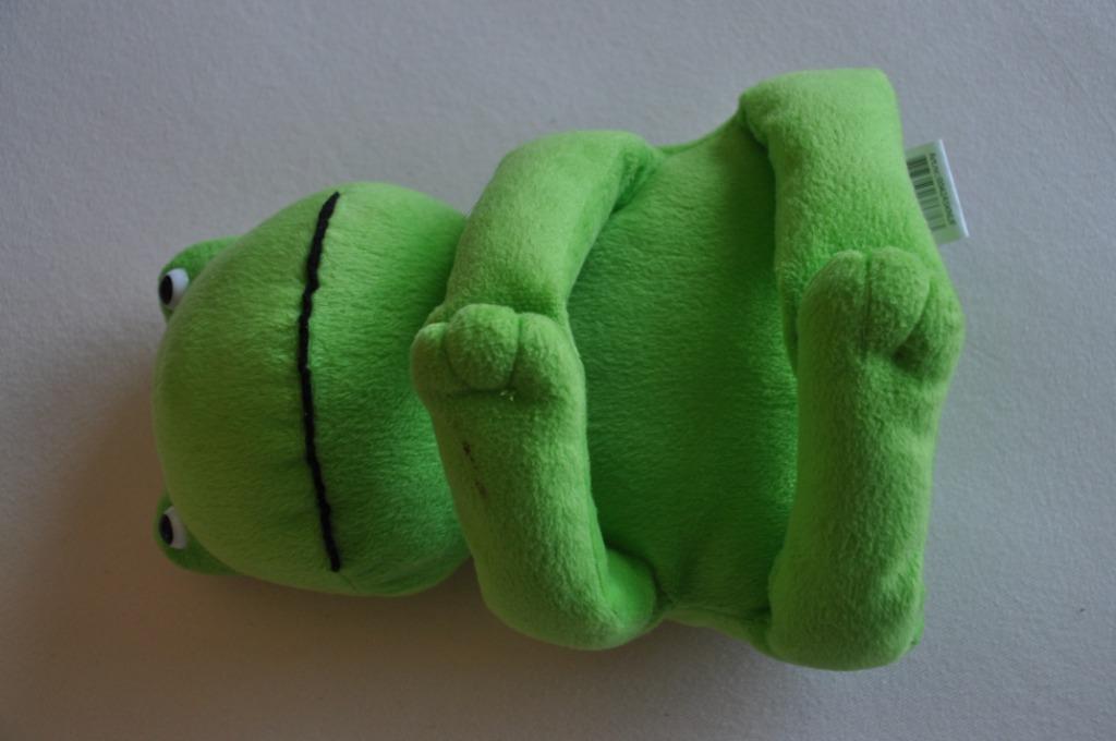 Pluchen kikker, Enlèvement, Utilisé, Grenouille