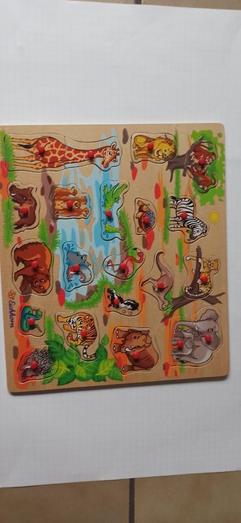 Geweldig inbeddingsspel voor jungledieren, Ophalen