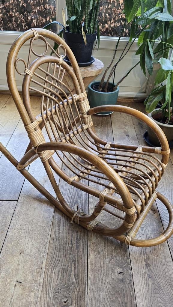 Rotan schommelstoel kinderen, Ophalen