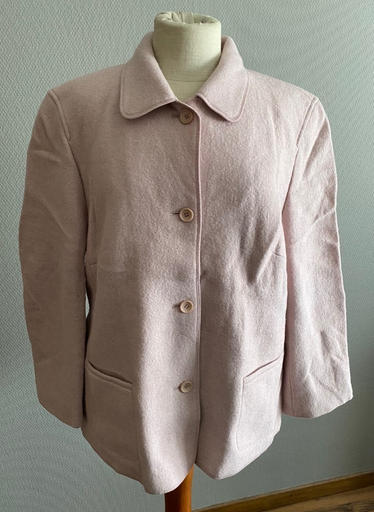 Lichtroze blazer Basler maat 44, Taille 42/44 (L), Rose, Basler, Comme neuf