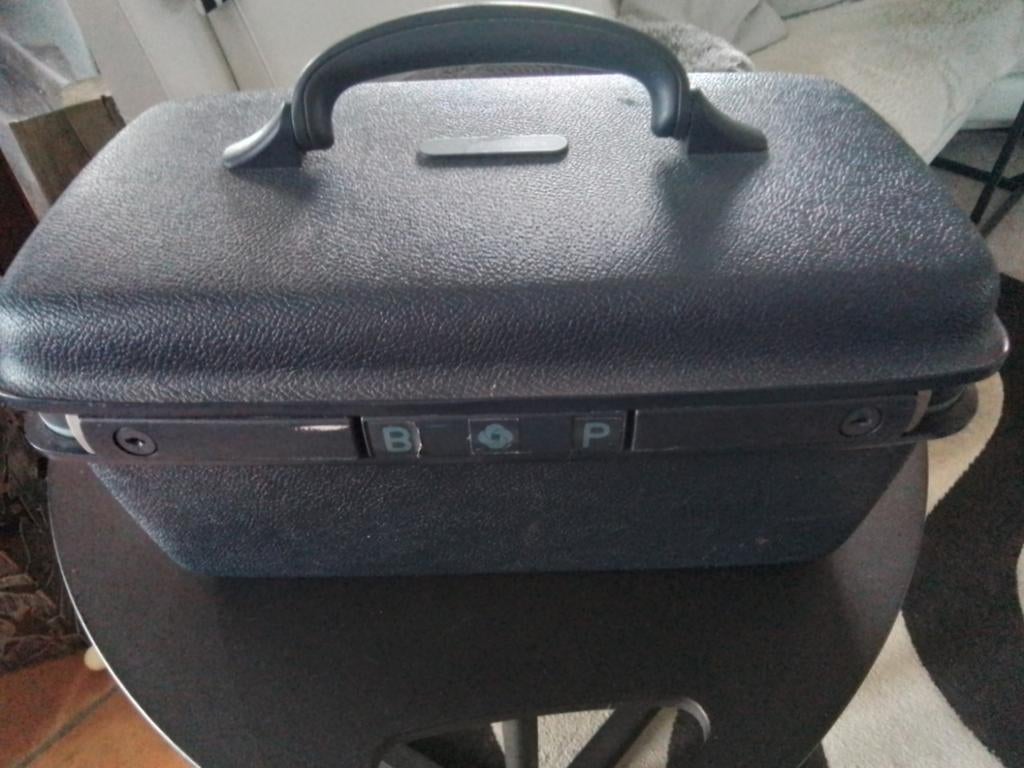 Samsonite blauwe beautycase, Ophalen, Zo goed als nieuw, Blauw