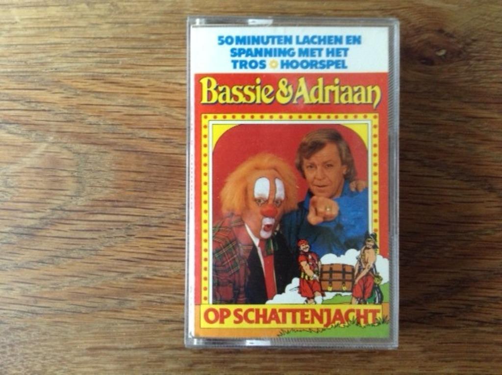 muziekcassette bassie en adriaan, Enlèvement ou Envoi, En néerlandais, 1 cassette audio, Originale