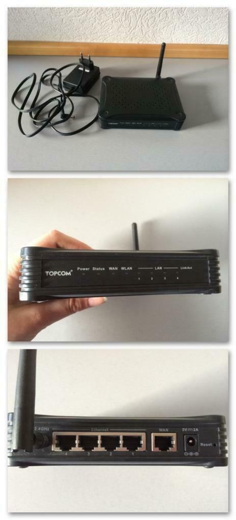 router Topcom, Informatique & Logiciels, Enlèvement ou Envoi, Utilisé