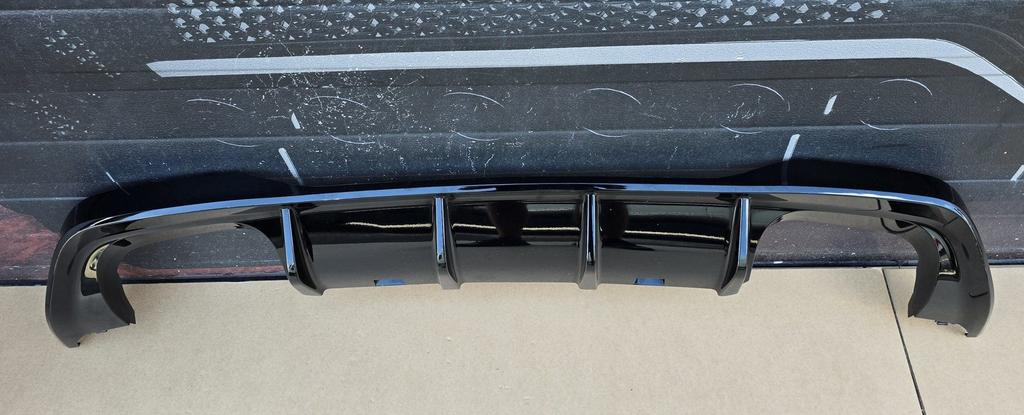 Diffuser VW Golf 8 VIII R R20 HOOGLANS ZWART 5H6807568K Orig, Auto-onderdelen, Gebruikt, -, Ophalen of Verzenden, Achter