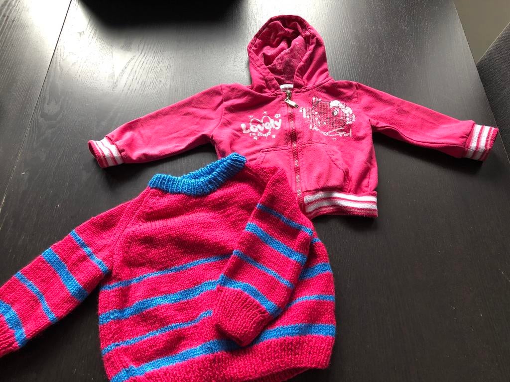 Pakket - meisje - truien - maat 86, Kinderen en Baby's, Ophalen of Verzenden, Zo goed als nieuw
