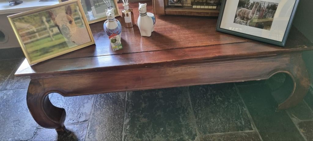Mooi salontafel 135 x 75cm, Enlèvement ou Envoi, Utilisé