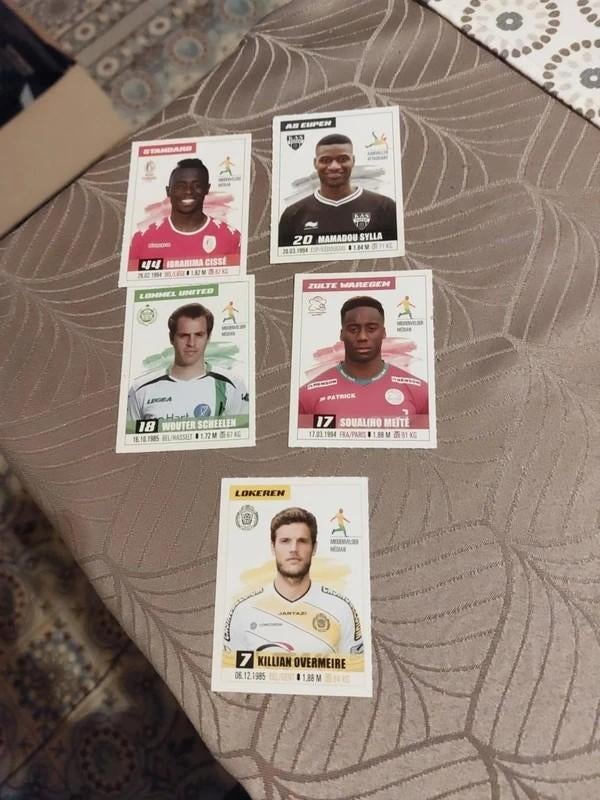 Panini / 5 Stickers / Pro League 2017, Verzamelen, Ophalen of Verzenden, Nieuw, Poster, Plaatje of Sticker