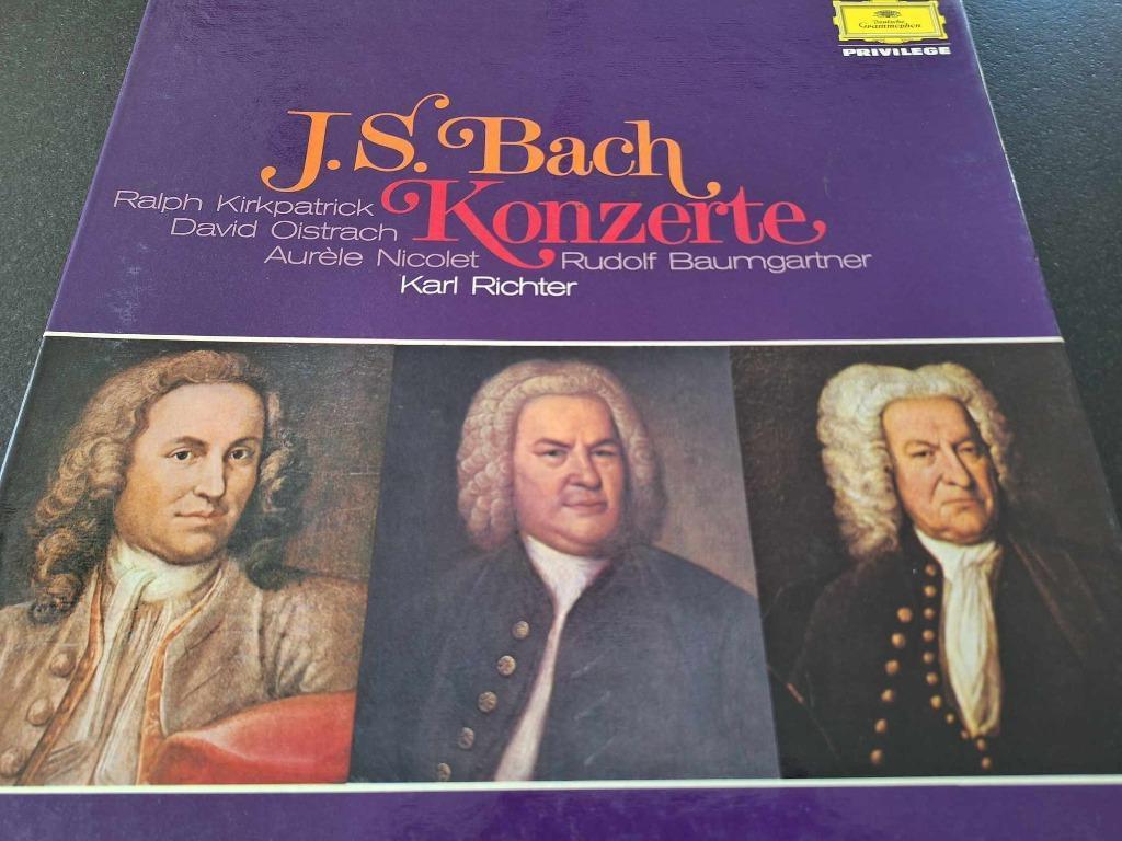 Bach / Richter - Konzerte Box 2 x Lp's Vinyl, 12 pouces, Baroque, Enlèvement ou Envoi, Utilisé