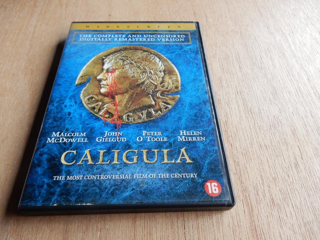 nr.1974- Dvd: caligula - klassieker, Cd's en Dvd's, Vanaf 16 jaar, Ophalen of Verzenden, 1960 tot 1980, Zo goed als nieuw