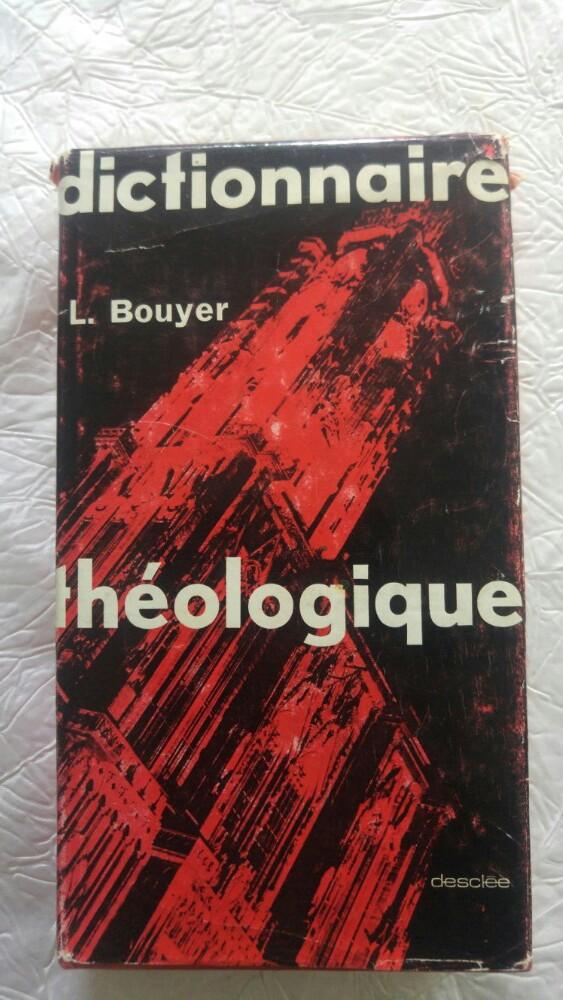 Vintage livre l.bouyer dictionnaire théologique 1963, Enlèvement ou Envoi, Utilisé