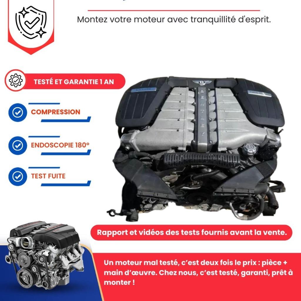 Moteur complet bentley continental gt 6.0 w12 560cv, Enlèvement ou Envoi, Neuf, Bentley