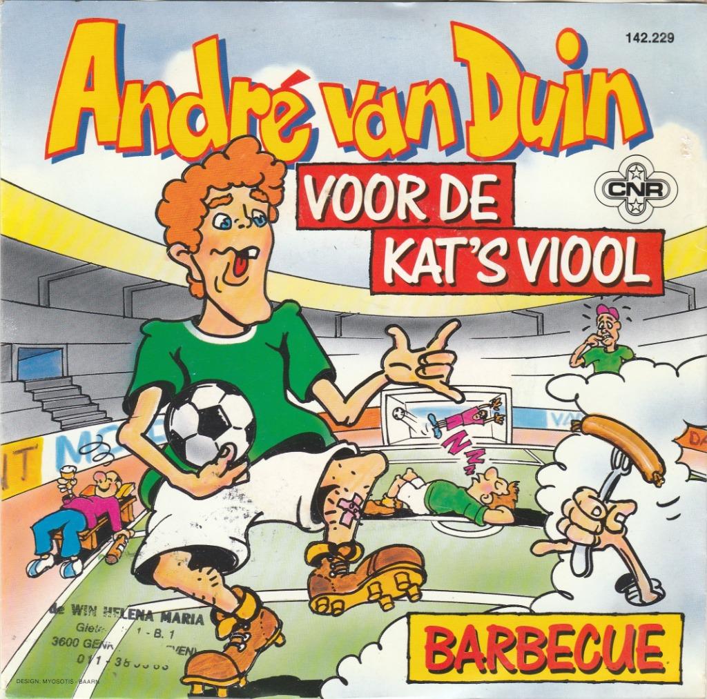 45T: André van Duin: Voor de kat's viool, Enlèvement ou Envoi, Utilisé, Autres formats