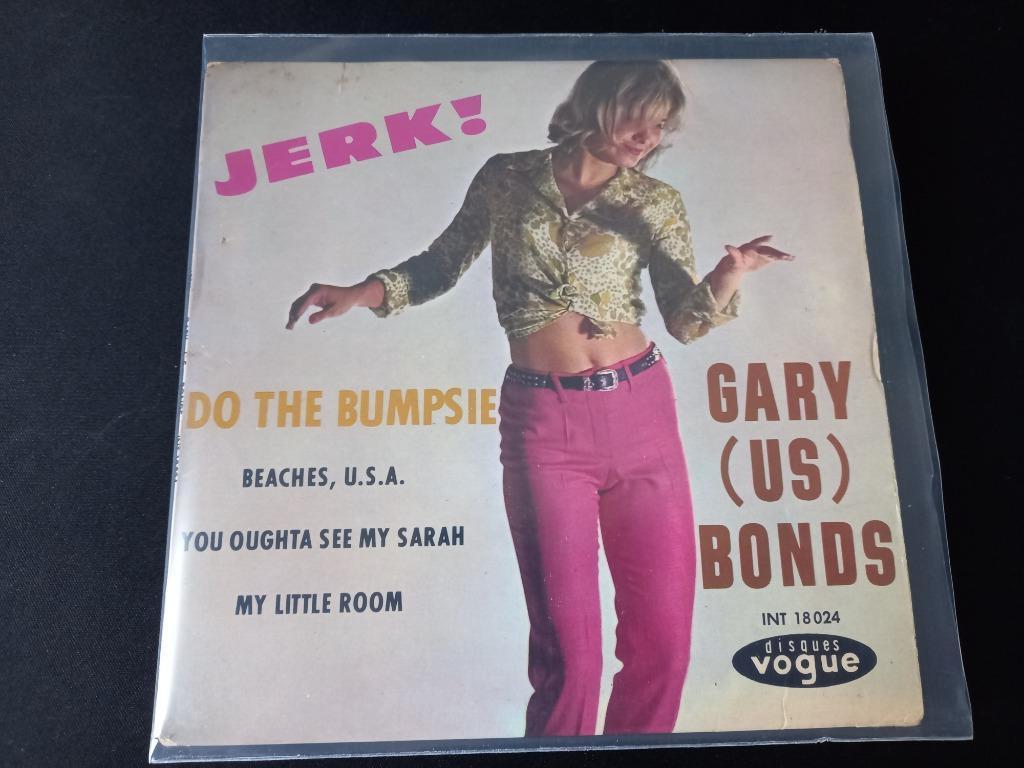 Gary (U.S). Bonds ‎– Jerk! - "Rock , R& B " - Ep, Enlèvement ou Envoi, Comme neuf, Autres genres, 7 pouces