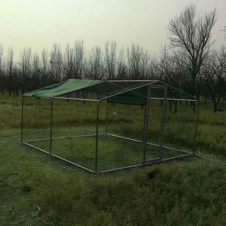 Enclos parc poulailler voliere 8m² tube 38 MM TOP QUALITE, Verzenden, Nieuw