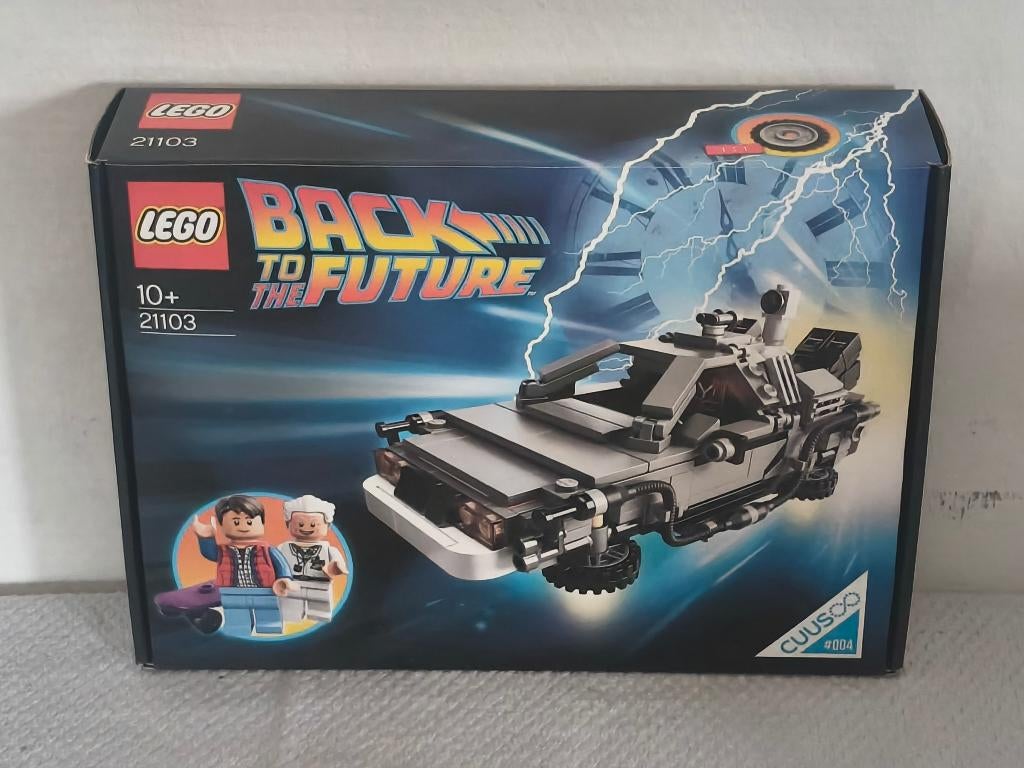 Lego Ideas 21103 La DeLorean, Kinderen en Baby's, Speelgoed | Duplo en Lego, Ophalen of Verzenden, Gebruikt, Lego