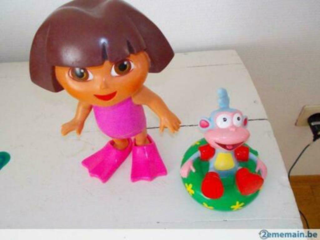 jeu de bain dora et babouche, Enlèvement