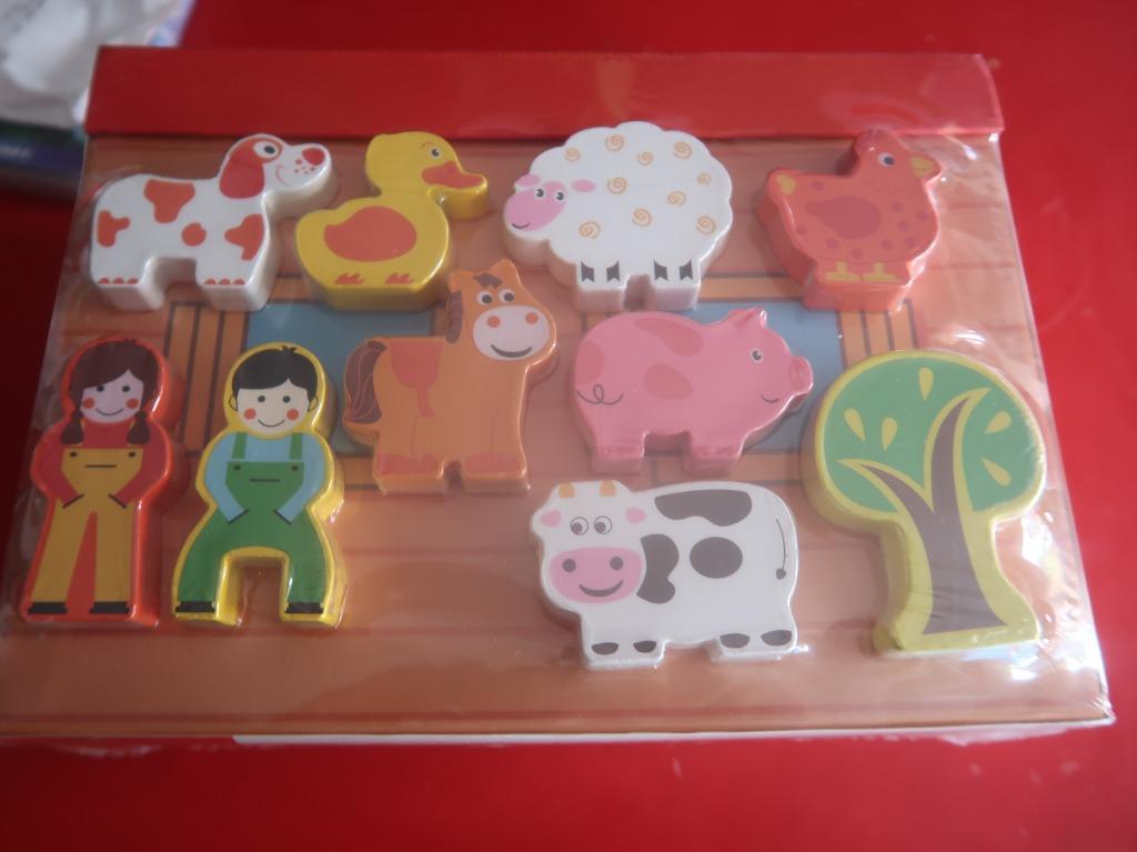 houten boerderij opvouwbaar nieuw, Kinderen en Baby's, Speelgoed | Houten speelgoed, Ophalen of Verzenden, Nieuw, Overige typen