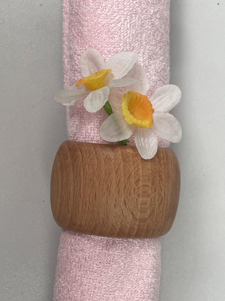 6 ronds de serviette en bois + 1 Gratuit NEUFS, Maison & Meubles, Enlèvement, Neuf