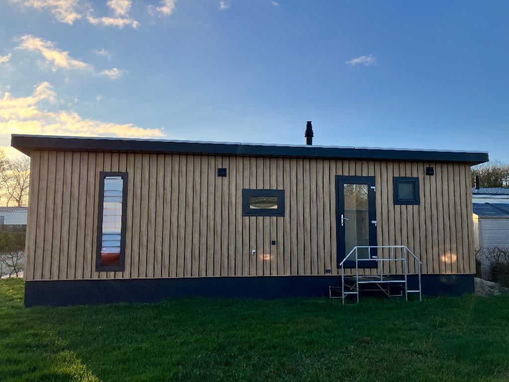 Z.g.a.n. instapklaar/gemeubileerd chalet / Weerribben-Wieden, Caravans en Kamperen, Tot en met 3
