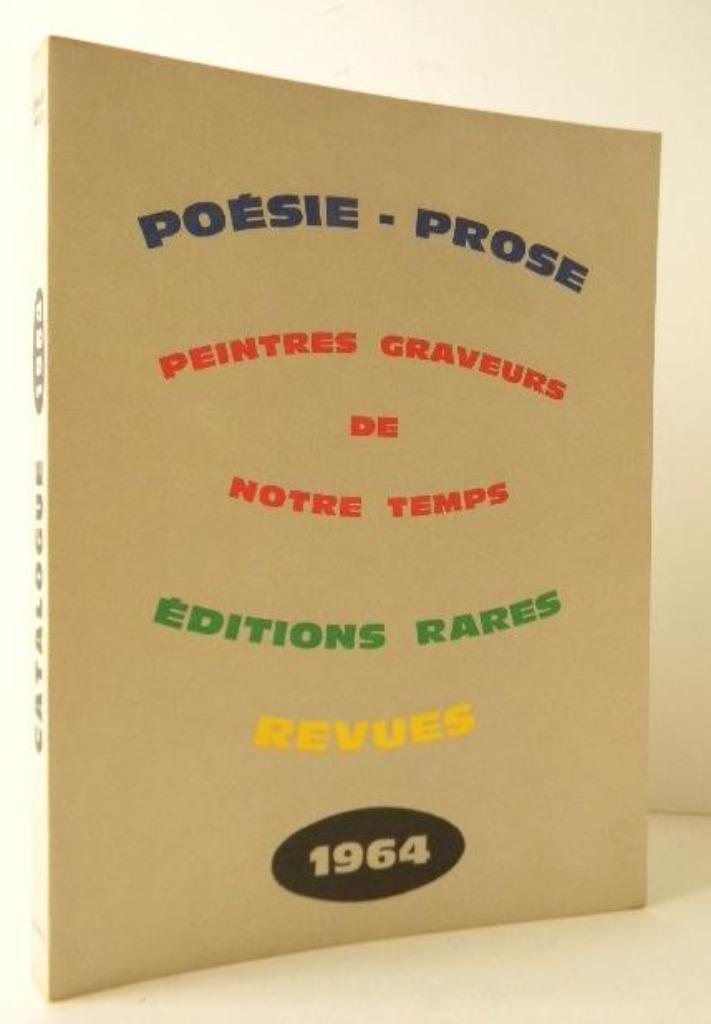 POESIE PROSE PEINTRES ET GRAVEURS DE NOTRE TEMPS, Enlèvement ou Envoi, Utilisé, Peinture et dessin