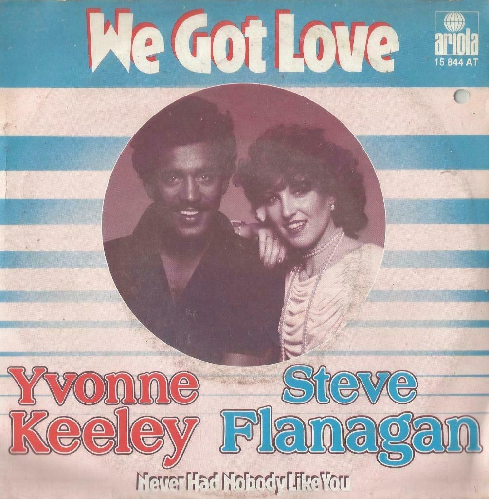 Yvonne Keeley & Steve Flanagan – We got love - Single, Enlèvement ou Envoi, Single, Utilisé, Pop