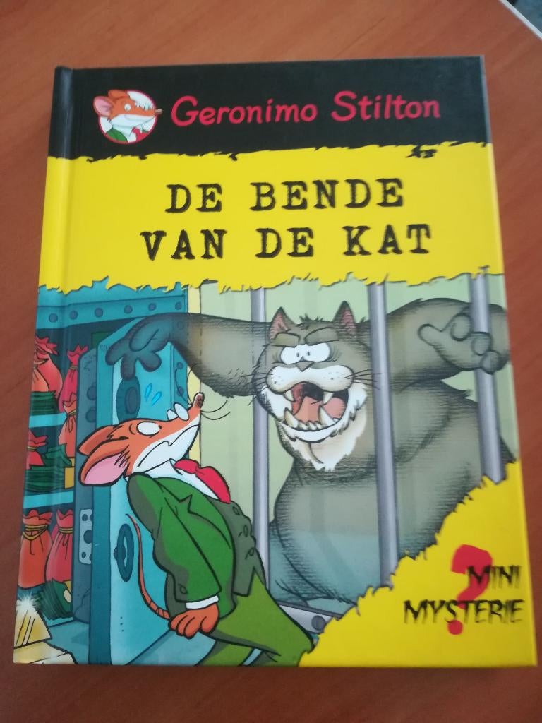 Geronimo Stilton - De bende van de kat, Ophalen of Verzenden, Zo goed als nieuw, Geronimo Stilton