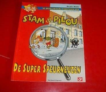 [2374]strip : stam en pilou de superspeurneuzen, Livres, Enlèvement ou Envoi, Utilisé