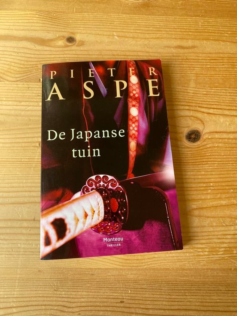 Pieter Aspe - De Japanse tuin, Boeken, Ophalen, België, Pieter Aspe, Zo goed als nieuw