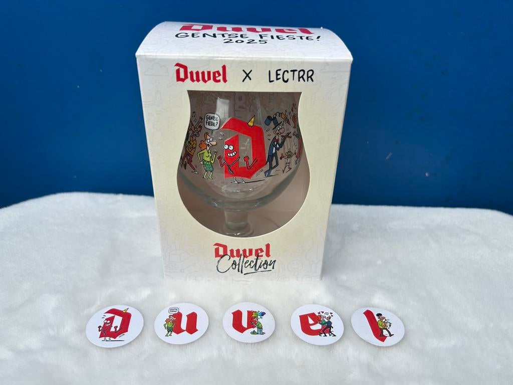 Duvel glas Gentse Feesten 2025, Ophalen of Verzenden, Zo goed als nieuw