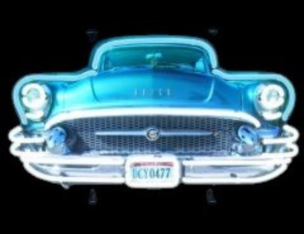 USA auto reclame decoratie neons mancave garage showroom, Verzamelen, Ophalen of Verzenden, Nieuw, Lichtbak of (neon) lamp