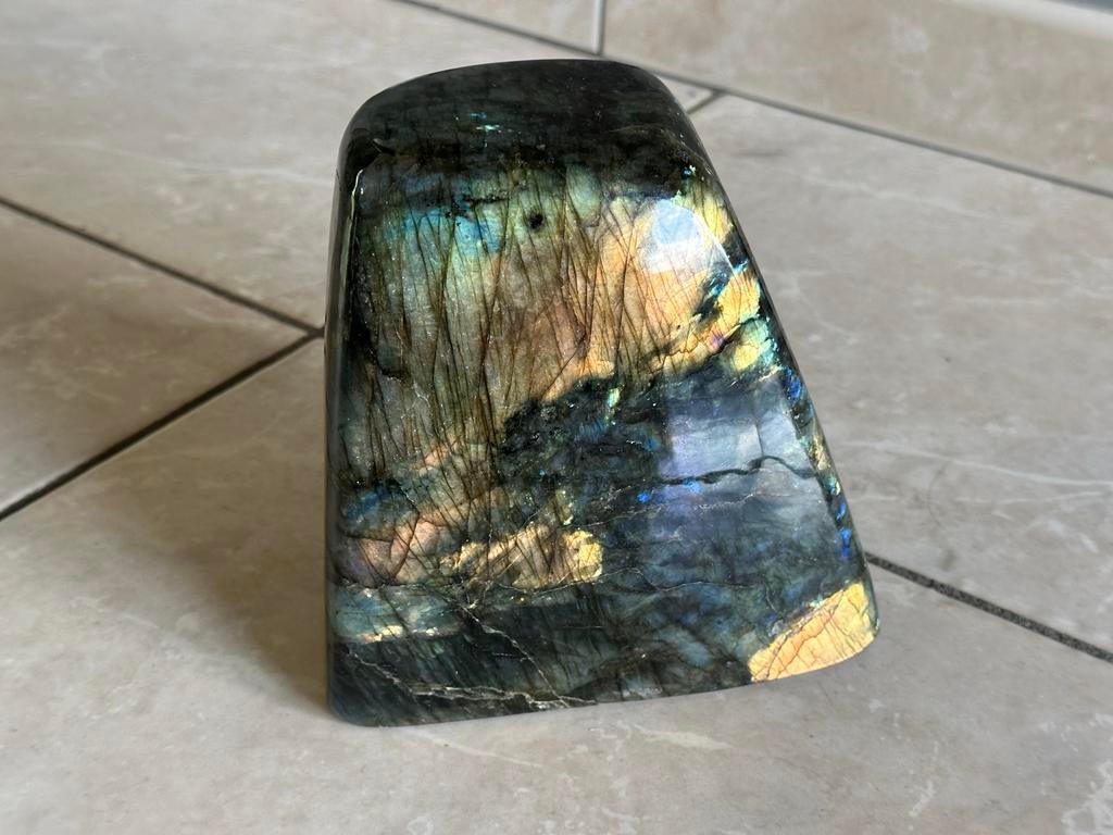 Labradoriet 4.1kg, Verzamelen, Mineralen en Fossielen, Ophalen, Mineraal